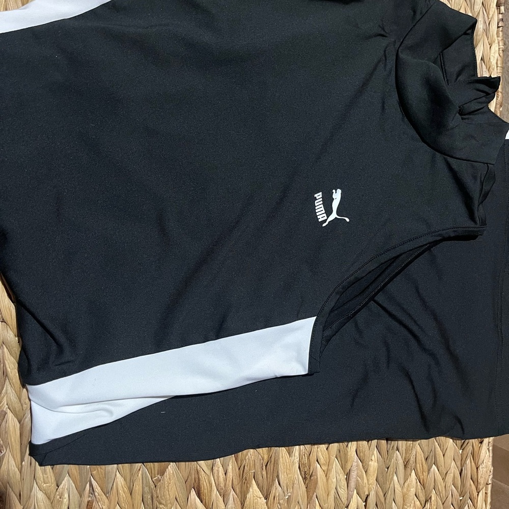 Puma Black and White Athletic Dress